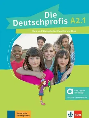 Immagine prodotto di Die Deutschprofis A2.1 - Hybride Ausgabe allango. Kurs- und Übungsbuch mit Audios und Clips inklusive Lizenzschlüssel allango (24 Monate)