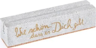 Produktbild von Kartenhalter "Wie schön, dass es Dich"