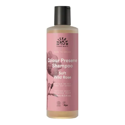 Zdjęcie produktu dla Urtekram Soft Wild Rose, 250 ml, Szampon, Użytkownicy nieprofesjonalni, Kobiety, Do wszystkich włosów, Wszystkie kolory