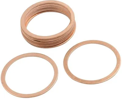 Obrázok produktu pre Sada 10 mosadzných platní, skrutky 32 x 38 x 1 mm