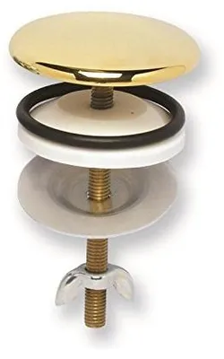 Image de acquastilla 101041 : Couvercle de siphon robuste pour lavabo/bidet