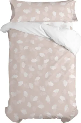 Produktbild von Clouds Bettbezug set 2 teiliges Rosa  155 x 220 cm 100% Baumwolle Hergestellt in Europa