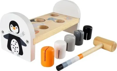 Productafbeelding van Magni Houten peuterspeelgoed, Pinguïn