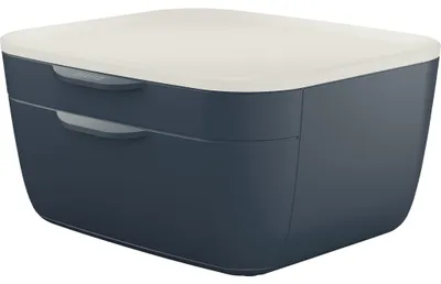 Produktbild von LEITZ Schubladenbox Cosy 2 Schübe grau/hellgrau