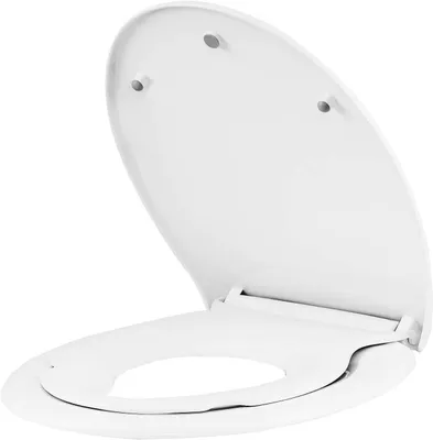 Produktbild von WC-Sitz mit Kindergarnitur und Absenkautomatik | Weiß