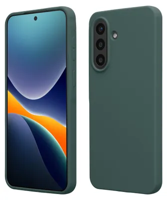 Produktbild von kwmobile Handyhülle für Samsung Galaxy A57 5G Hülle - Case Silikon - Kabelloses Laden - Schutzhülle Cover in Blaugrün