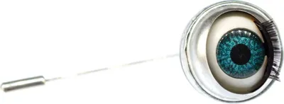 Produktbild von Auge Krawattennadel Miniblings Anstecknadel Krawattenhalter Halloween Mensch