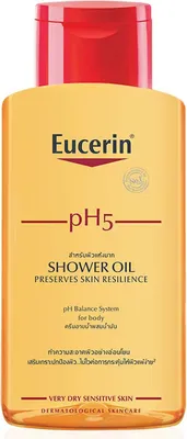 Immagine prodotto di Eucerin pH5 Olio doccia, 200 ml - Trattamento idratante per pelli sensibili