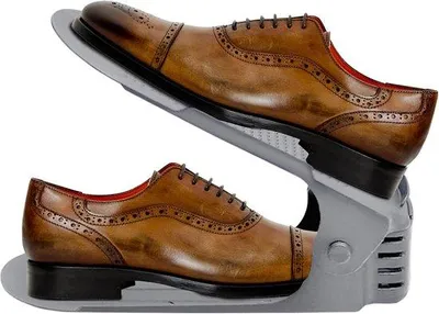Productafbeelding van Verstelbare Schoenenrekken - Ruimtebesparende Schoenenorganizer met Antislip Ontwerp - 10 Stuks