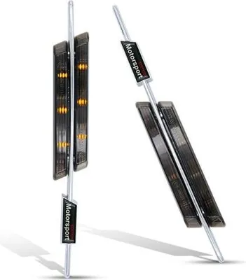 Produktbild von Led Seitenblinker Schwarz Blinker passend für BMW E46 E90 E91 E60 E61 E82 E87