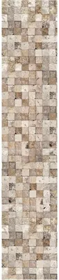 Produktbild von Vorgekleisterte Vliestapete – STEINMOSAIKWAND – 1 Rolle à 300 x 60 cm