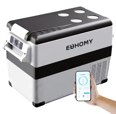 Produktbild von Tragbare Kompressor-Kühlbox - Kühl-/Gefrierbox 40 l - 24 V DC - App-Steuerung - Temperatur -20 bis +20 °C