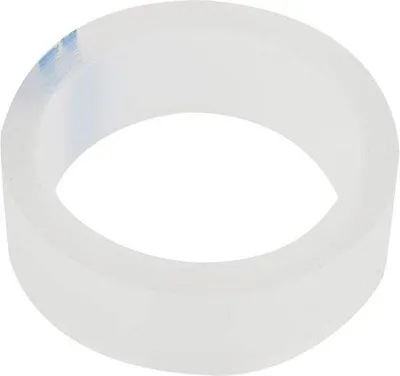 Image de Ruban adhésif transparent pour salle de bains, WC, douche et carrelage, imperméable, 3 rouleaux de 300 cm.