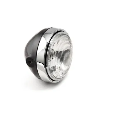 Zdjęcie produktu dla Reflektor LSL Scrambler, szkło w kratkę/H4, czarny/chrom