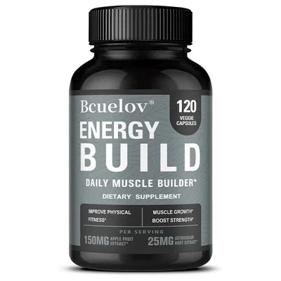 Image de Gélules de complément énergétique – Endurance musculaire et santé – Nutriments multiples