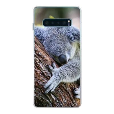 Produktbild von MuchoWow® Handyhülle Schutzhülle Hülle für Samsung Galaxy S10 Lite Koala - Baum - Schlaf - Kinder - Jungen - Mädchen Silikon Softcase Handy Hülle - Schutz