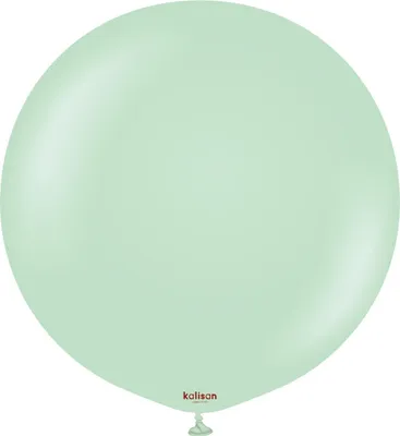 Obrázek produktu pro Kalisan Macaron Green latexové balónky, zelené, 45 cm, 25 ks.