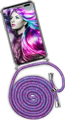 Produktbild von TWIST-Case + TWIST-Cord für Samsung Galaxy S10 5G, Farbe:Crazy Unicorn (Silber)