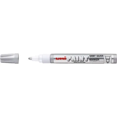 Produktbild von Faber Castell Lackmarker UNI PAINT PX-20 2-3 mm Shiny silber