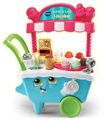 A VTech ice cream cart toy.