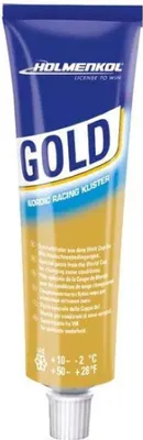 Produktbild von Holmenkol Klister Gold 10ºc/-2ºc 60ml Wachs Durchsichtig  Durchsichtig One Size