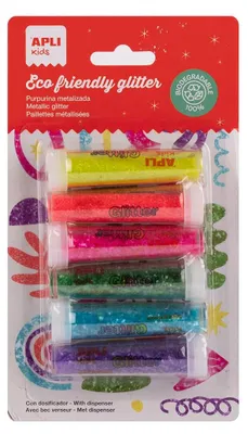 Image de APLI Kids 20070 : Paillettes, fluorescentes, biodégradables, idéales pour les costumes
