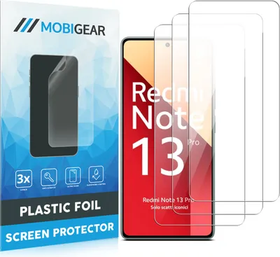Produktbild von Mobigear  Xiaomi Redmi Note 13 Pro 4G Displayschutz Schutzfolie (3er Pack)