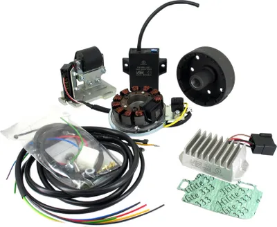 Immagine prodotto di Alternatore e sistema di accensione adatto per conversione AWO da 6 a 12V