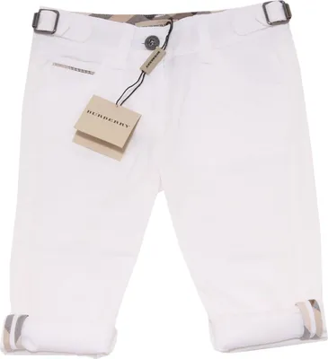 Produktbild von 9612O pantaloni bimba bianco BURBERRY trousers pants kids