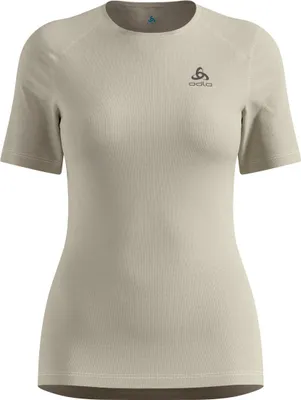 Produktbild von Thermounterwäsche mit langen Ärmeln Odlo BL TOP Crew Neck S/S ACTIVE WARM Größe S Dunkelgrau