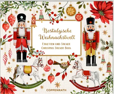 Produktbild von Stickerbuch - Nostalgische Weihnachtswelt