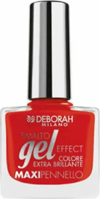 Produktbild von Deborah Milano Gel Effect, 8,5 ml, Rot, Red Pusher, Flasche, BUTYL ACETATE, ETHYL ACETATE, NITROCELLULOSE, ACETYL TRIBUTYL CITRATE, ADIPIC ACID/NEOPENTYL..., 1 Stück(e)