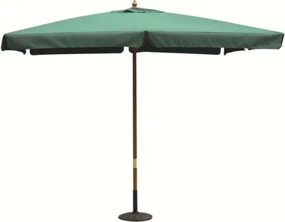Obrázok produktu pre Záhradný slnečník 2x3 m s drevenou stredovou tyčou Padova - Green