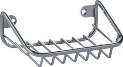 Produktbild von Seifenablage verchromt Wandseifenablage verchromt silber Schale Bad Zubehör