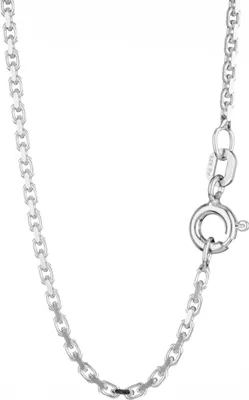 Produktbild von 2x 50cm Massive Ankerkette Collier 925 Silber Kette Diamantiert 1,6mm 5,2g 3682