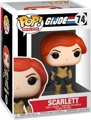 Produktbild von G.I. Joe - Scarlett 74 - Funko Pop! - Vinyl Figur
