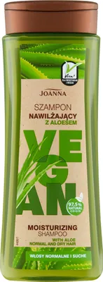 Productafbeelding van Joanna Vegane hydraterende shampoo voor het haar, met aloë vera
