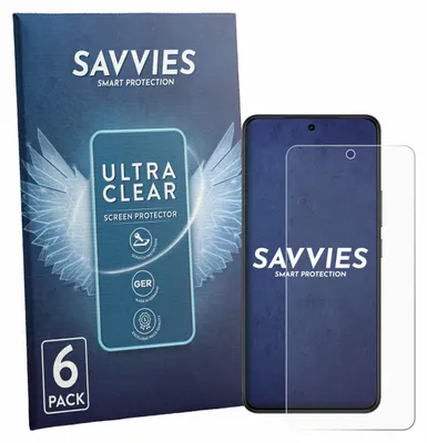 Produktbild von 6x Für Vivo V70 Lite Schutzfolie Savvies Displayschutz Display Schutz Folie Klar Transparent