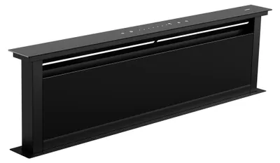 Image de Klarstein Royal Flush Eco Hotte De Plan De Travail - classe A++, 842 m³/h, Silencieuse 70 dB, LED 9 Couleurs,Tactile, Hotte Aspirante Moderne, Installation Murale, Acier Inoxydable