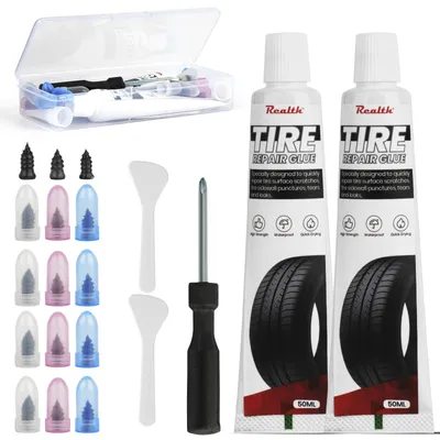 Obrázok produktu pre Lepidlo na opravu pneumatík, 100 ml, vhodné pre automobily a bicykle