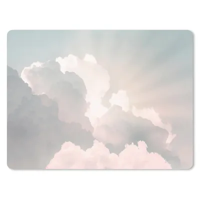 Produktbild von MuchoWow® Mauspad Mousepad Himmel - Wolken - Sonne - Natur 40x30 cm - Mousepads - Maus Mat - Pad - Mausunterlage - Anti Rutsch