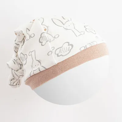 Produktbild von Baby Baumwollmütze Neues Baby Kaninchen Freunde, Gr. 80/86