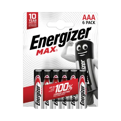 Obrázok produktu pre Batérie Energizer MAX AAA 6 ks