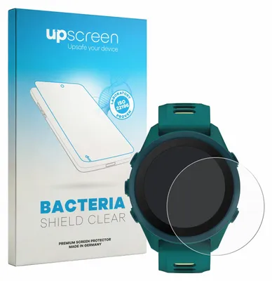 Produktbild von upscreen Schutzfolie für Garmin Forerunner 170 Music Displayschutz Displayschutzfolie Folie Klar antibakteriell