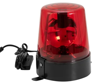 Produktbild von LED Party Polizeilicht SIRENE Warnlicht rot