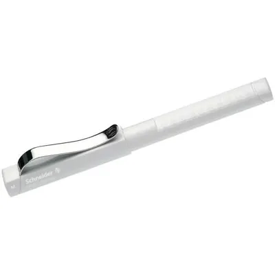 Image de Schneider 160249 Stylo plume Base, M, blanc