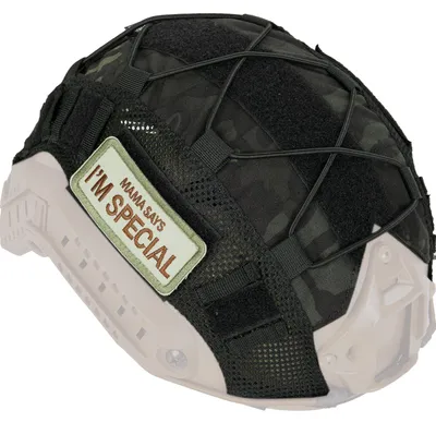 Zdjęcie produktu dla Osłona na hełm taktyczny OneTigris, model 06, kompatybilna z hełmem balistycznym typu Fast (rozmiar L) oraz hełmem Fast PJ (rozmiar L/XL)