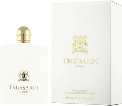 Produktbild von Trussardi Donna, Frauen, 100 ml, Nicht nachfüllbare Flasche, Zitrone, Yuzu, Blumig, Jasmin, Orangenblüte, Seerose, Holz