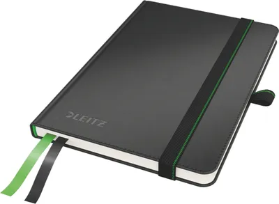 Produktbild von Notizbuch Complete A6 kariert schwarz Packung mit 6 Stück