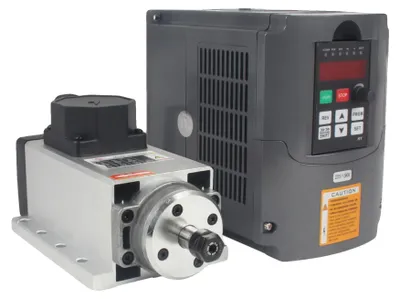 Produktbild von Spindelmotor, Hochgeschwindigkeit 24000 U/min, Präzisions-ER11 Spannzange, ADD HY VFD, 220V